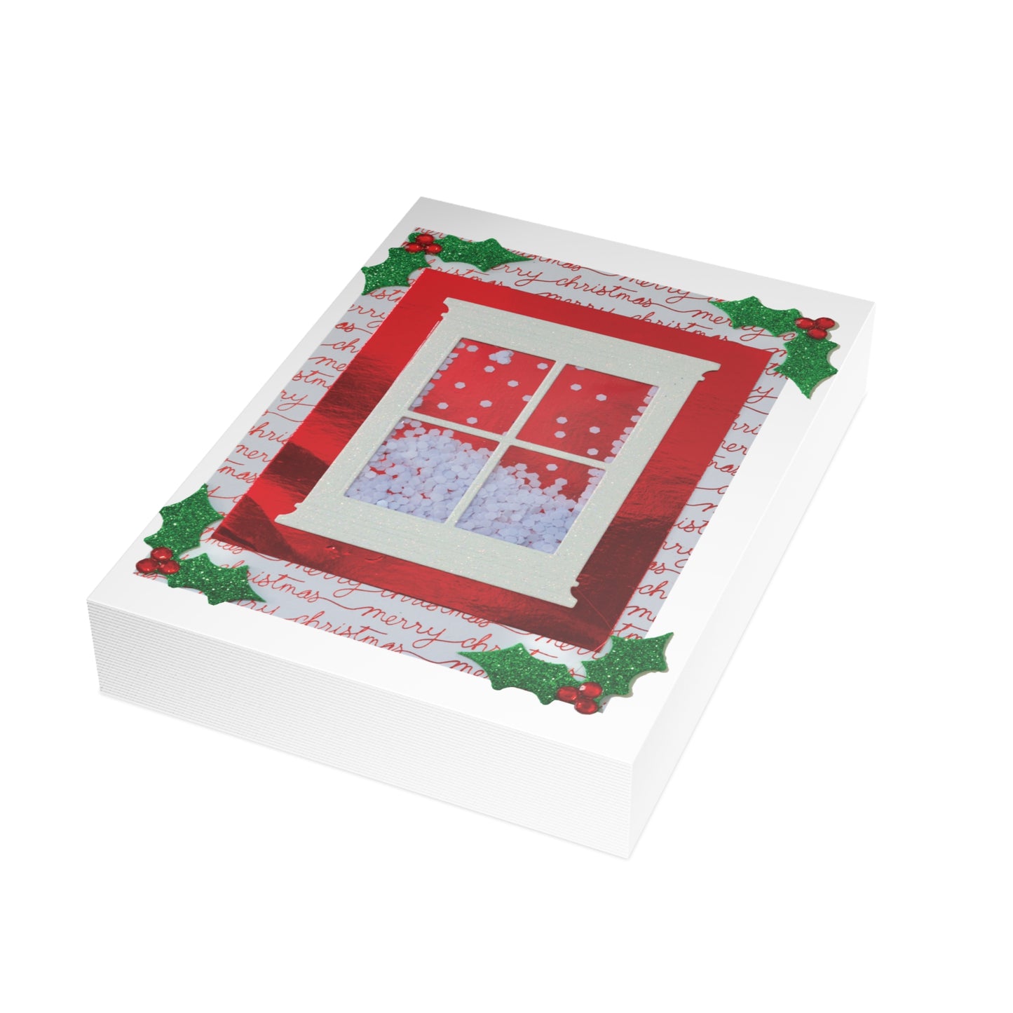 Holly Jolly ~ Greeting Card